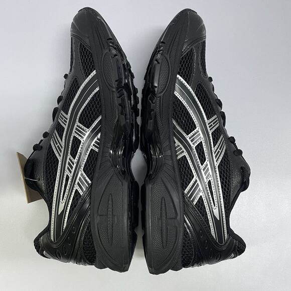 ASICS Gel Kayano 14 Black Pure Silver 1201A019 006 Size 10.5 Mesh Runner Workout